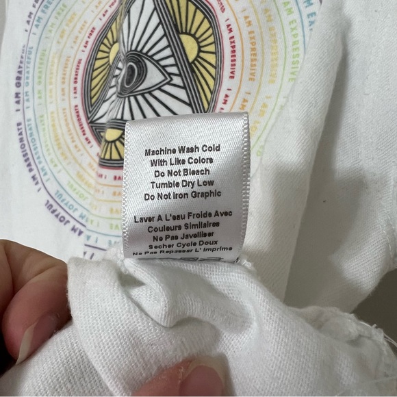 Spiritual Ganger Affirmations Muscle Tank—S - Picture 7 of 7